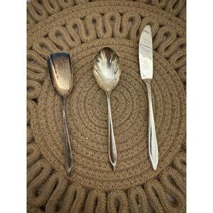 LOT Vintage Meriden Silverplated Flatware "First Lady" 1960
